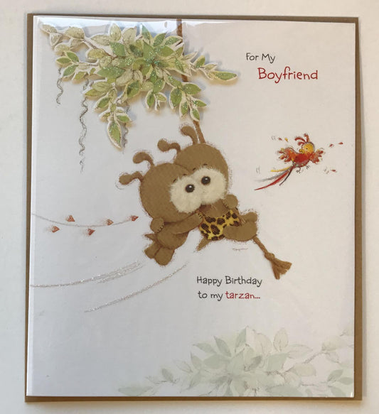Happy Birthday Boyfriend Card Handmade
