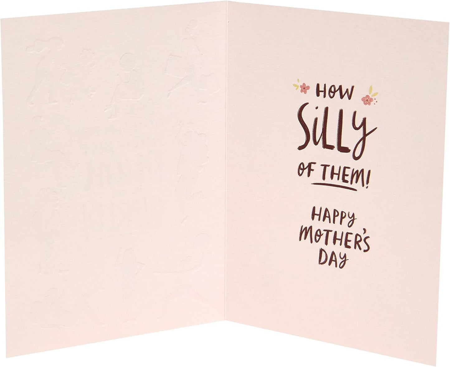 Lovely Illustration Design Mother's Day Card