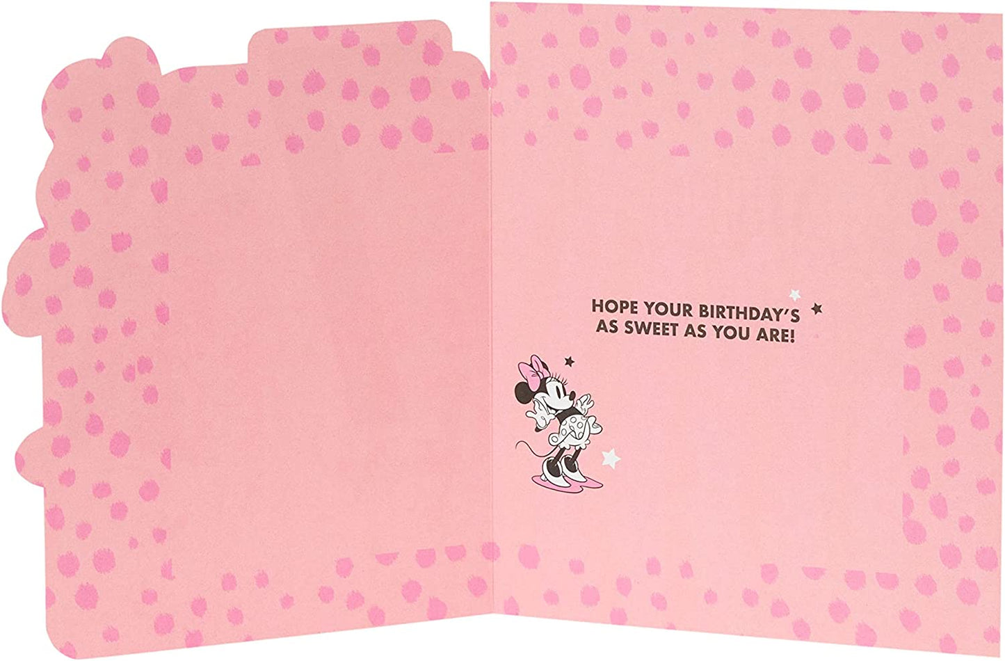 Disney Minnie Mouse Age 7 Birthday Card