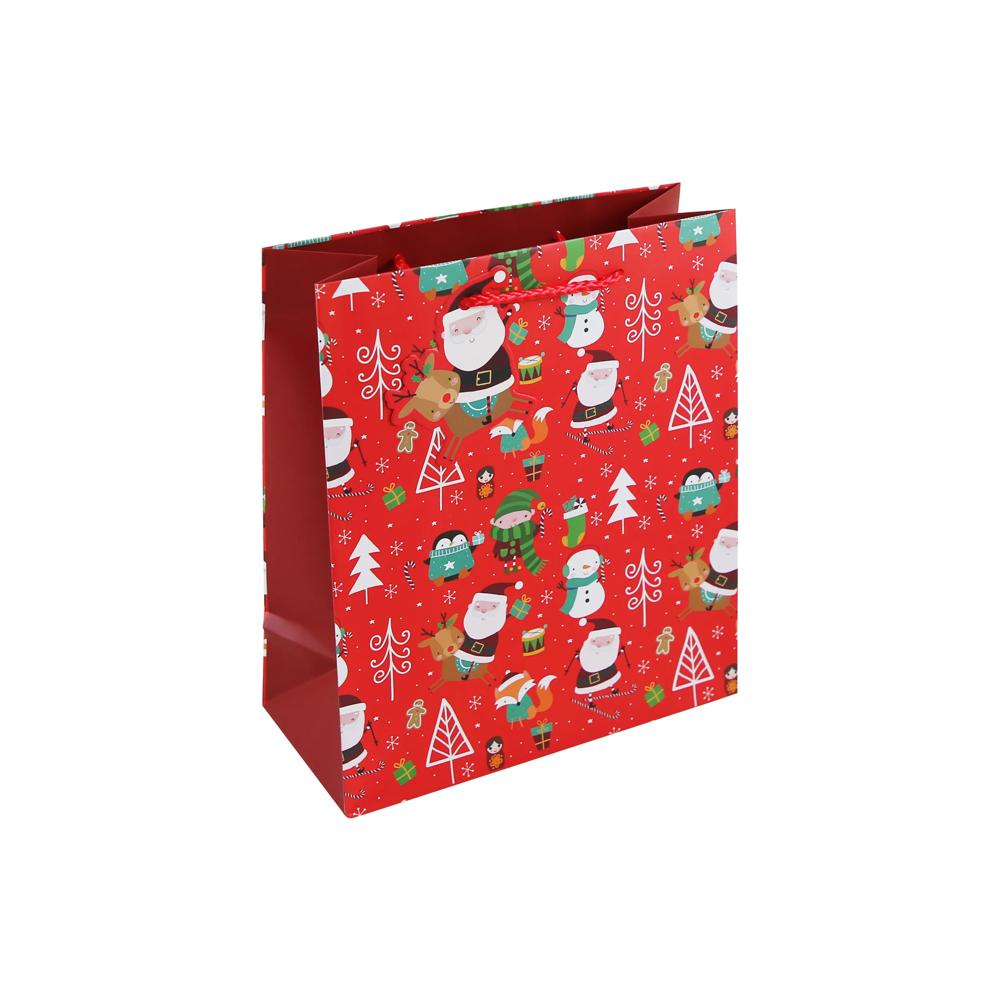 Tcf Christmas Characters Medium Gift Bag