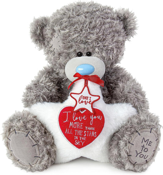 Me to You Large Tatty Teddy Bear Holding Star