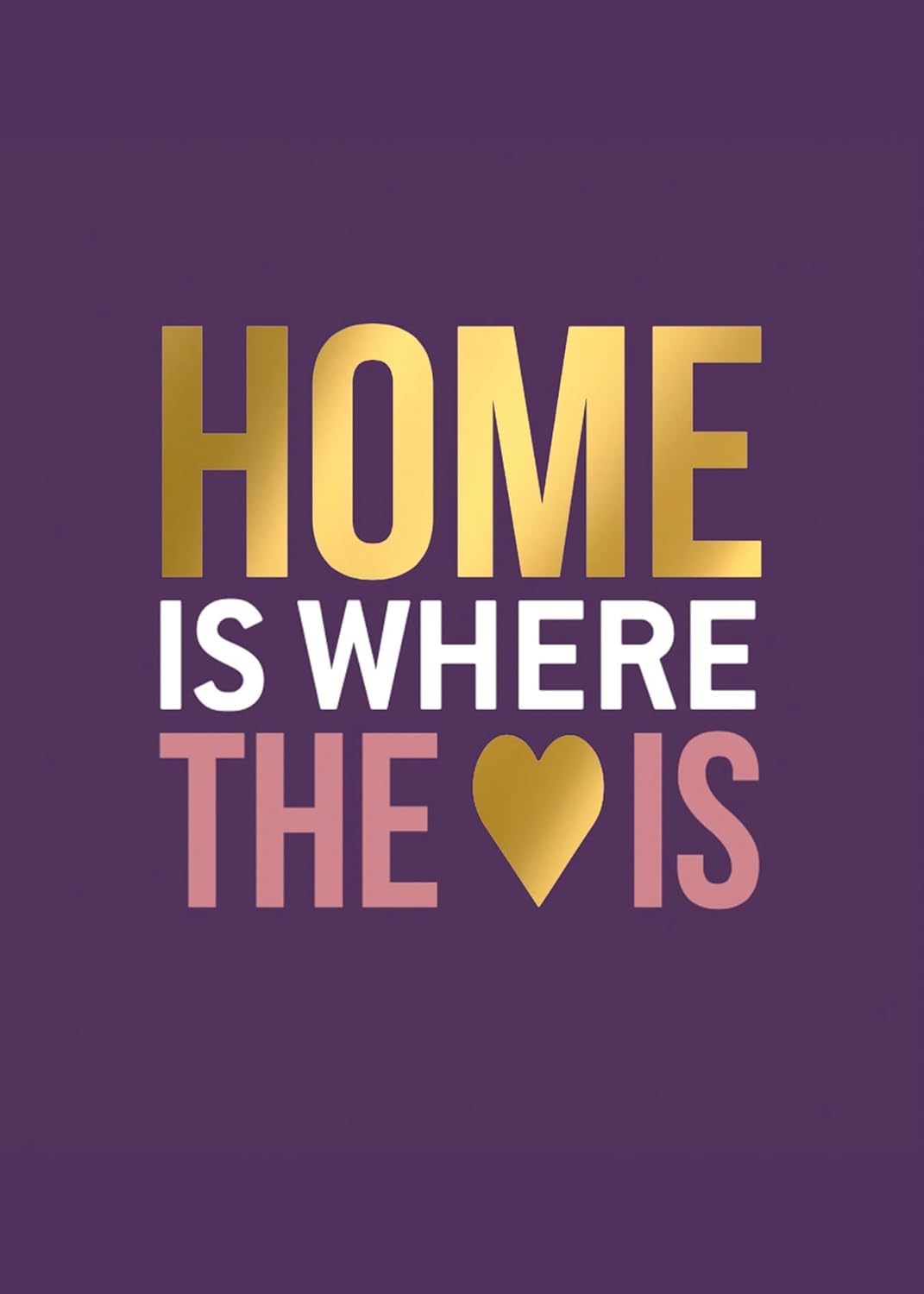 Gold Foil New Home Congratulations Card