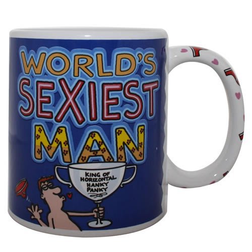 Matching Set of World's Sexiest Man & Woman Mugs