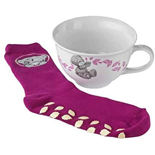 Me to You Soup Mug and Slipper Socks Gift Set