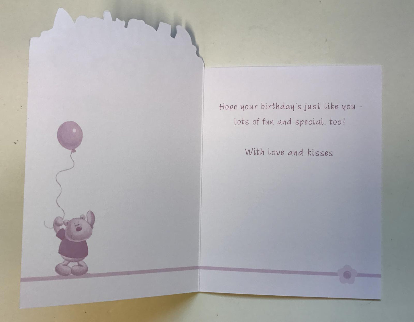 Cute Die-cut Grandma Birthday Card 