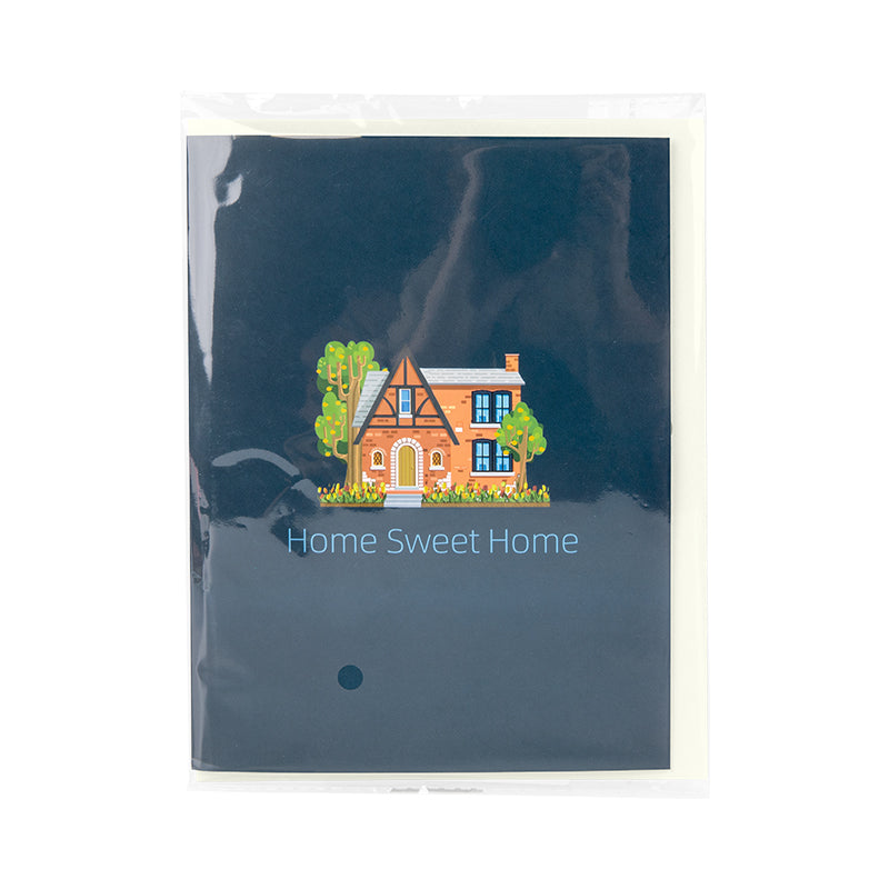 Home Sweet Home 3D Housewarming Pop Up Congratulations Card