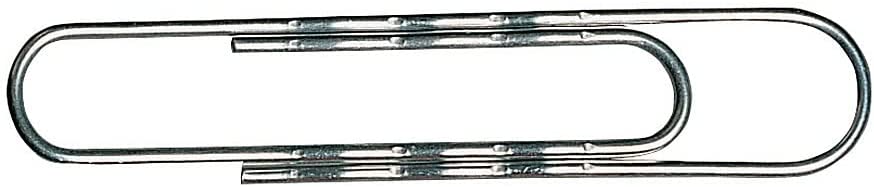 Q-Connect Paperclips Wavy 77mm (Pack of 100) KF27004