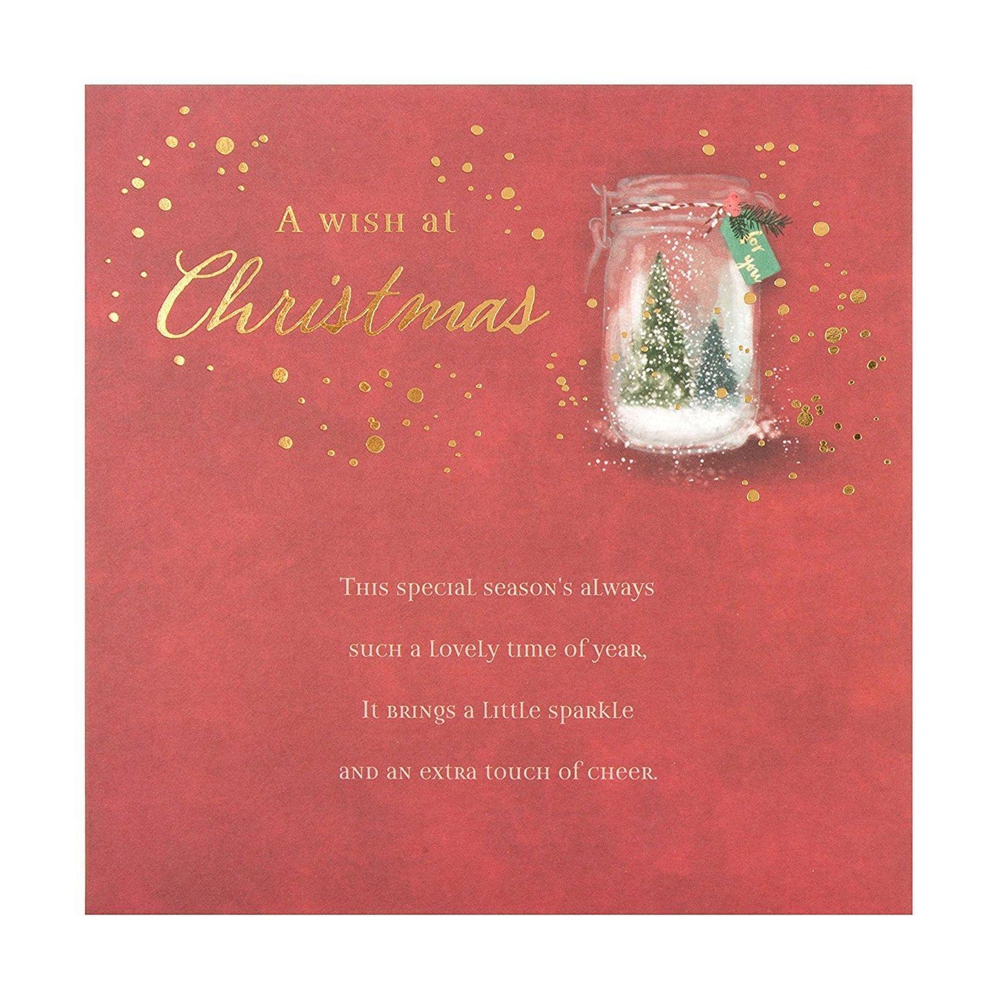 Hallmark Christmas Charity Card Pack "A Wish" - Pack of 10 