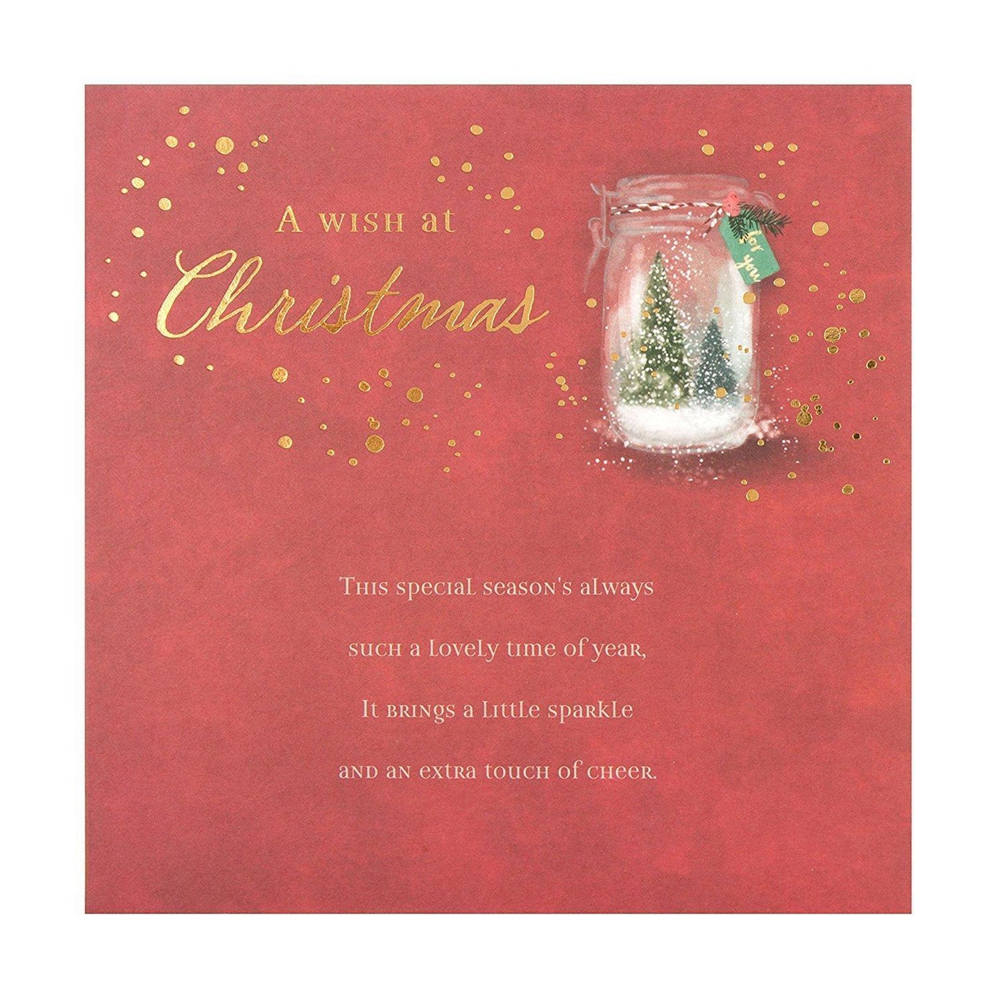 Hallmark Christmas Charity Card Pack "A Wish" - Pack of 10
