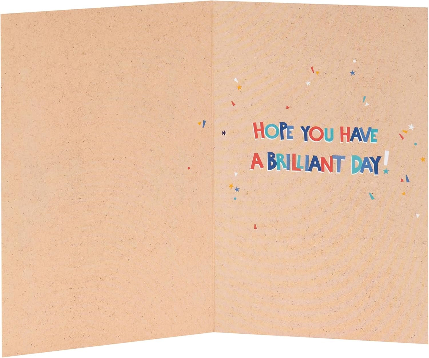 Colourful Text Design Dad Birthday Card