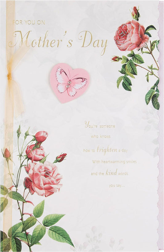 "Heart-Warming Smiles" Large Mother's Day Card