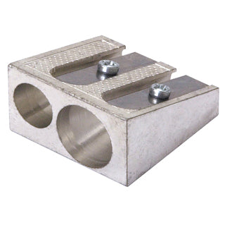 Pack of 12 Jakar Double Hole Metal Pencil Sharpeners