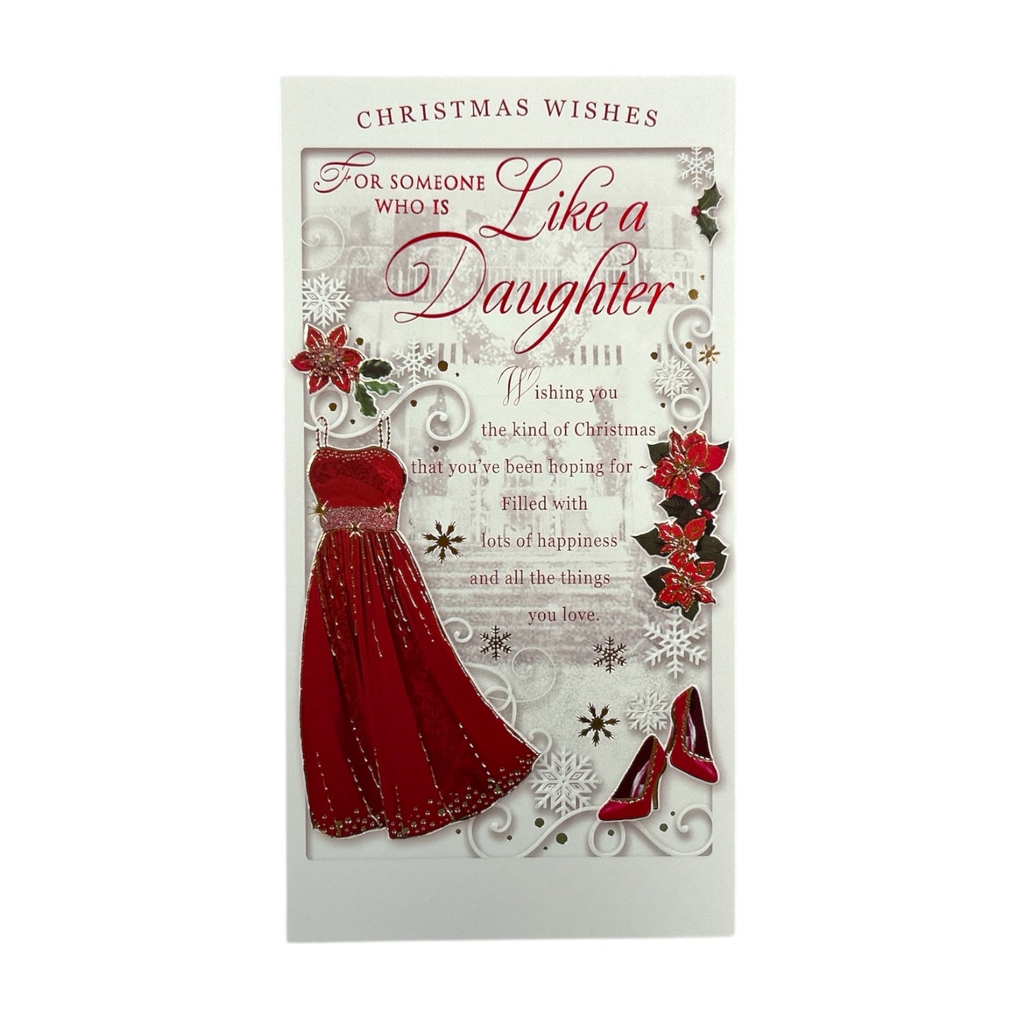 For Someone Who’s Like a Daughter Christmas Card