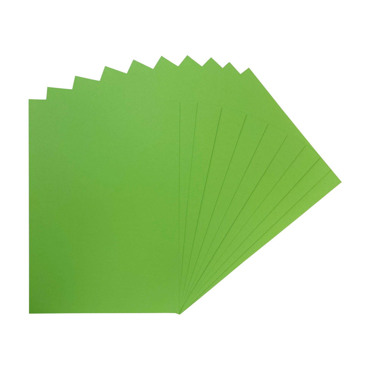 Pack of 500 A4 Light Green Coloured Card 160gsm Sheets