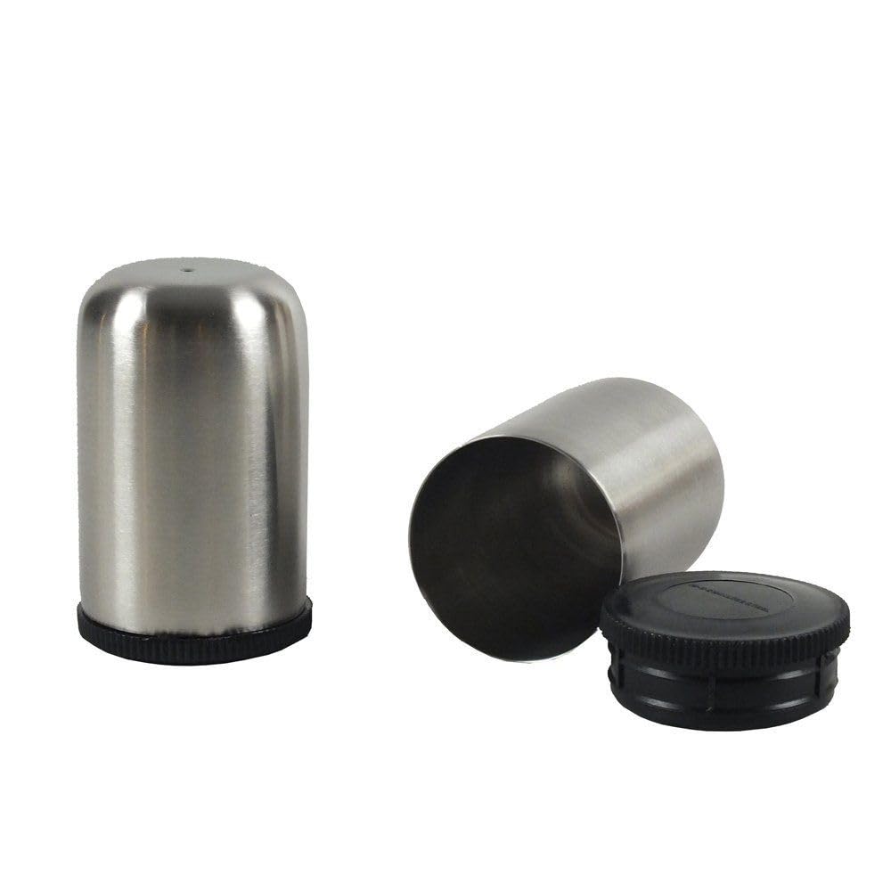 Kela 16921 Salt / Pepper Shaker Twin 2-Piece Set Stainless Steel