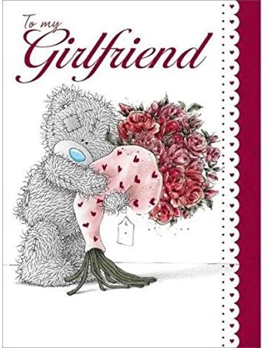 Me To You Girlfriend Bear Valentine's Day Luxury Boxed Card