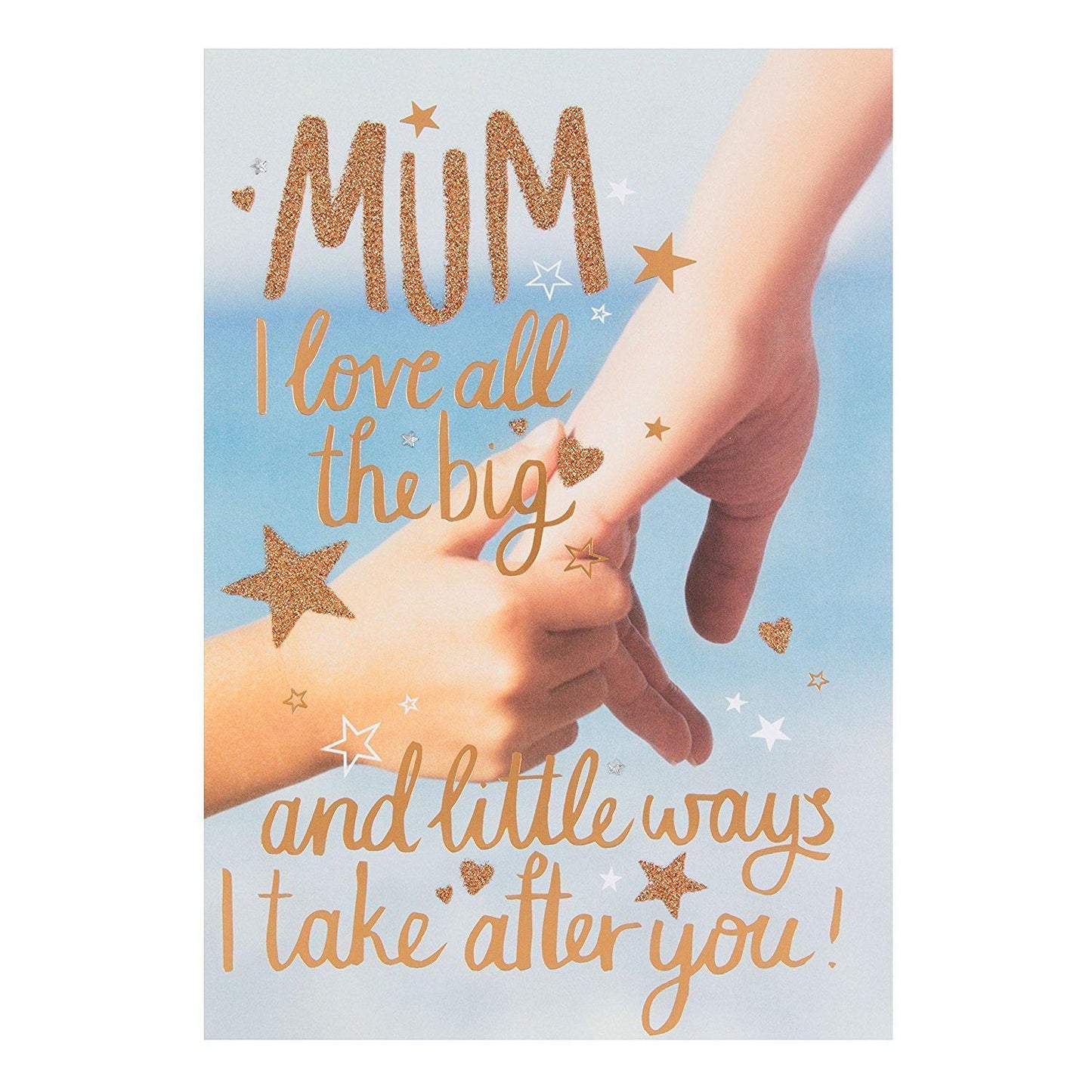 Mum 'Take After You' Morden Mother's Day Card