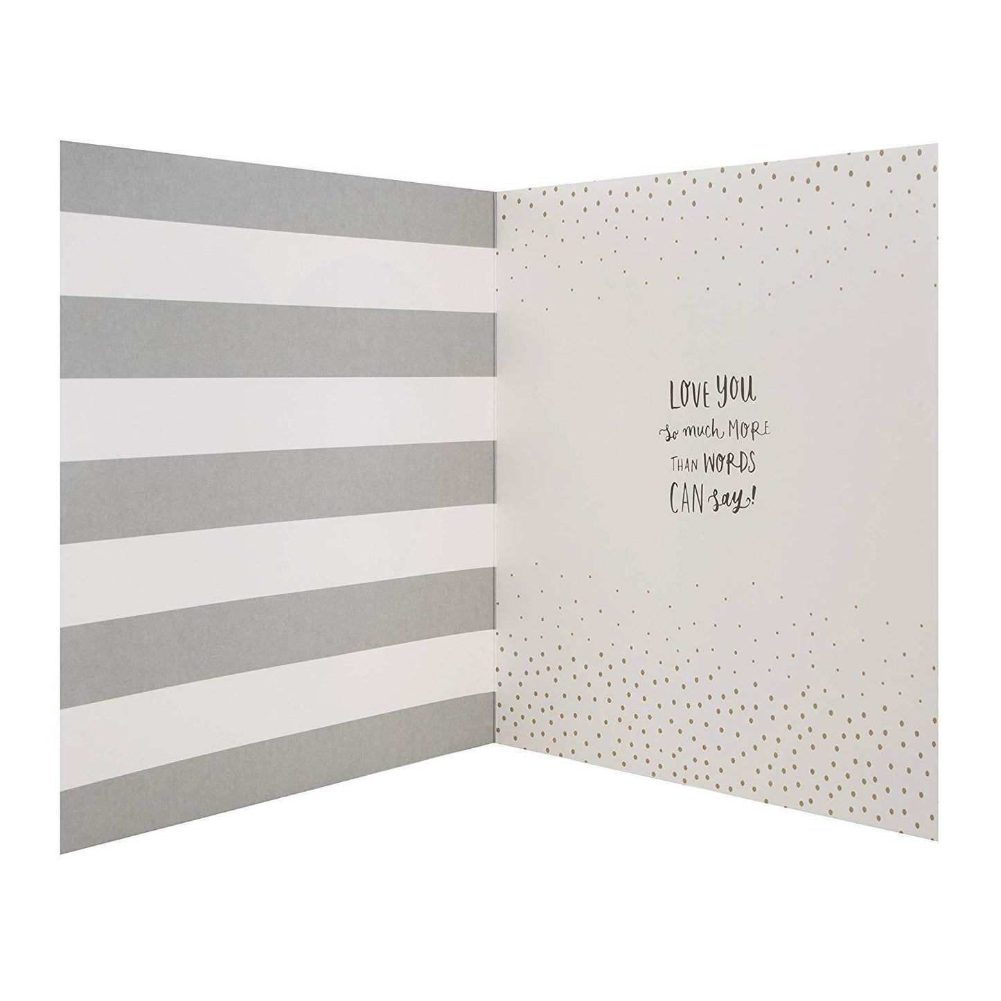 Classic Valentine's Day Card 'Love You'