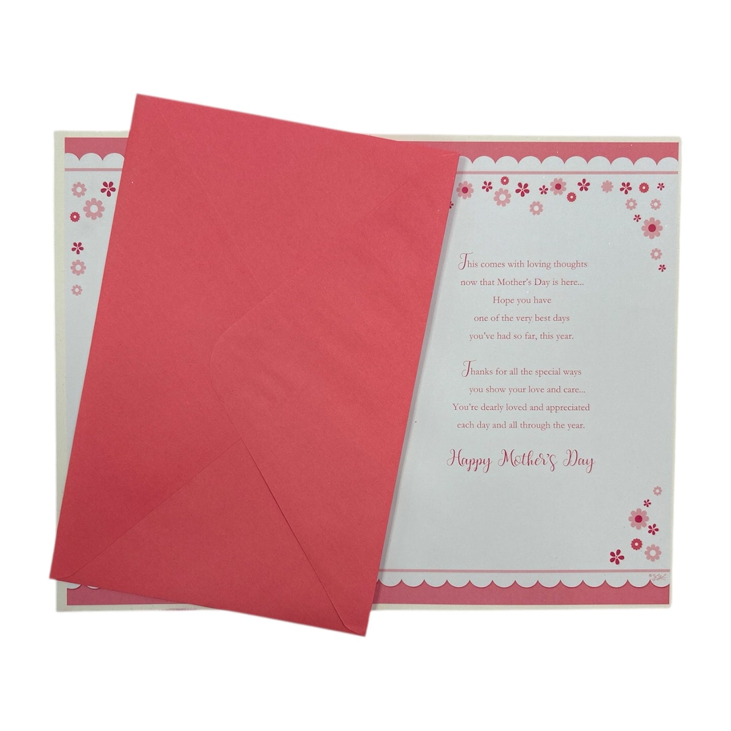 To The Women In My Life Glitter Flower Design Mother's Day Card