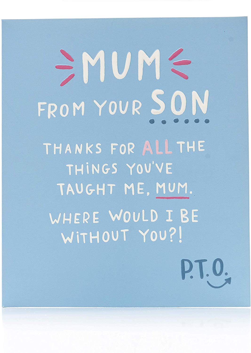 From Son Funny Mother's Day Card