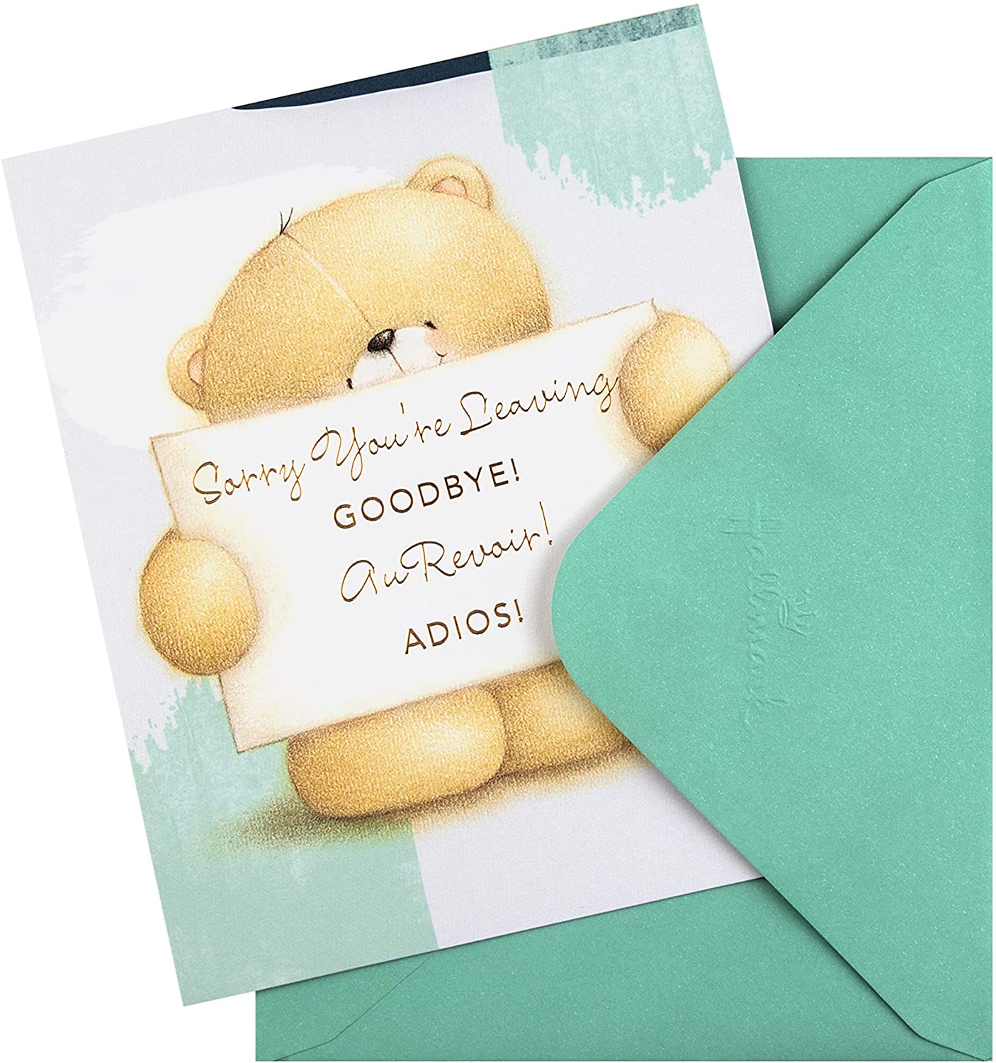 Leaving Card Cute Forever Friends 