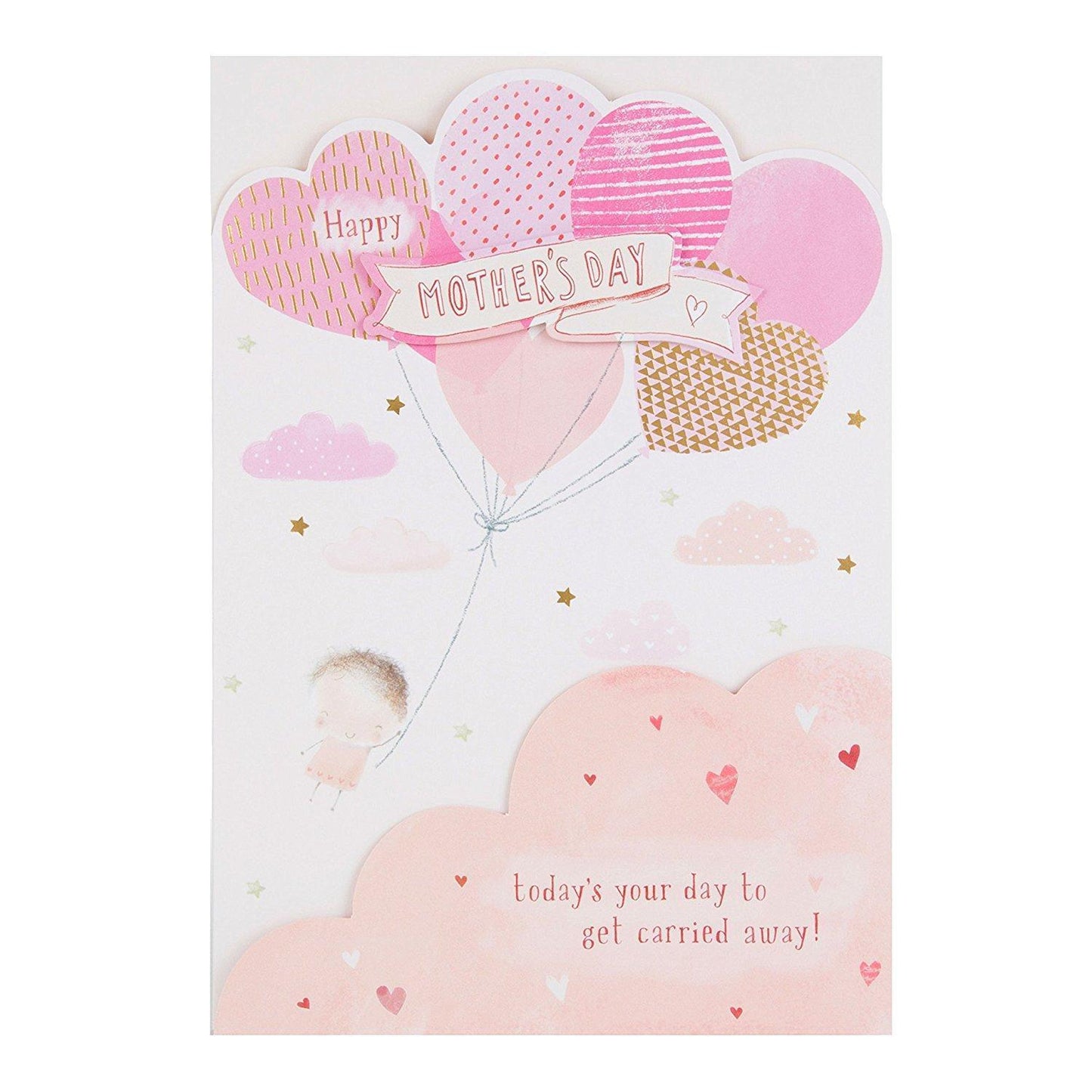 'Carried Away' Cute Mother's Day Card