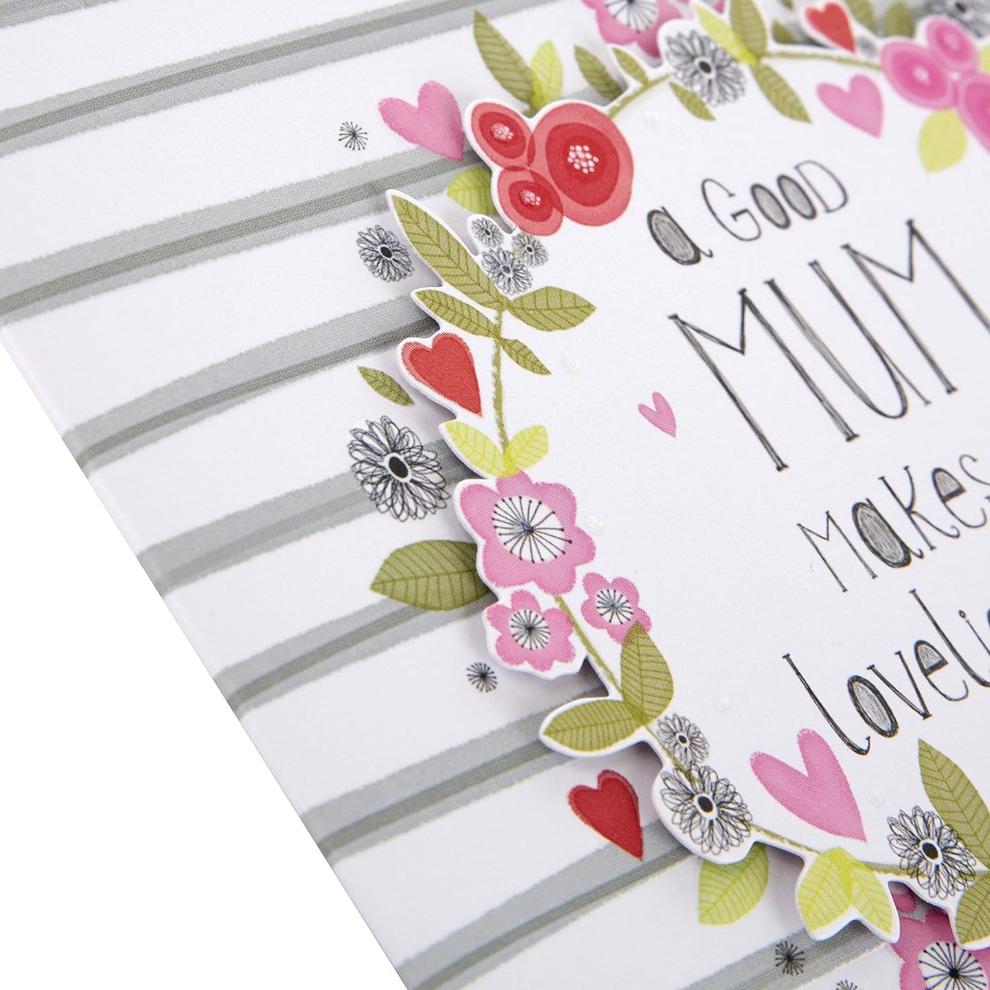 A Good Mum 'Loveliest Friend' Mother's Day Card