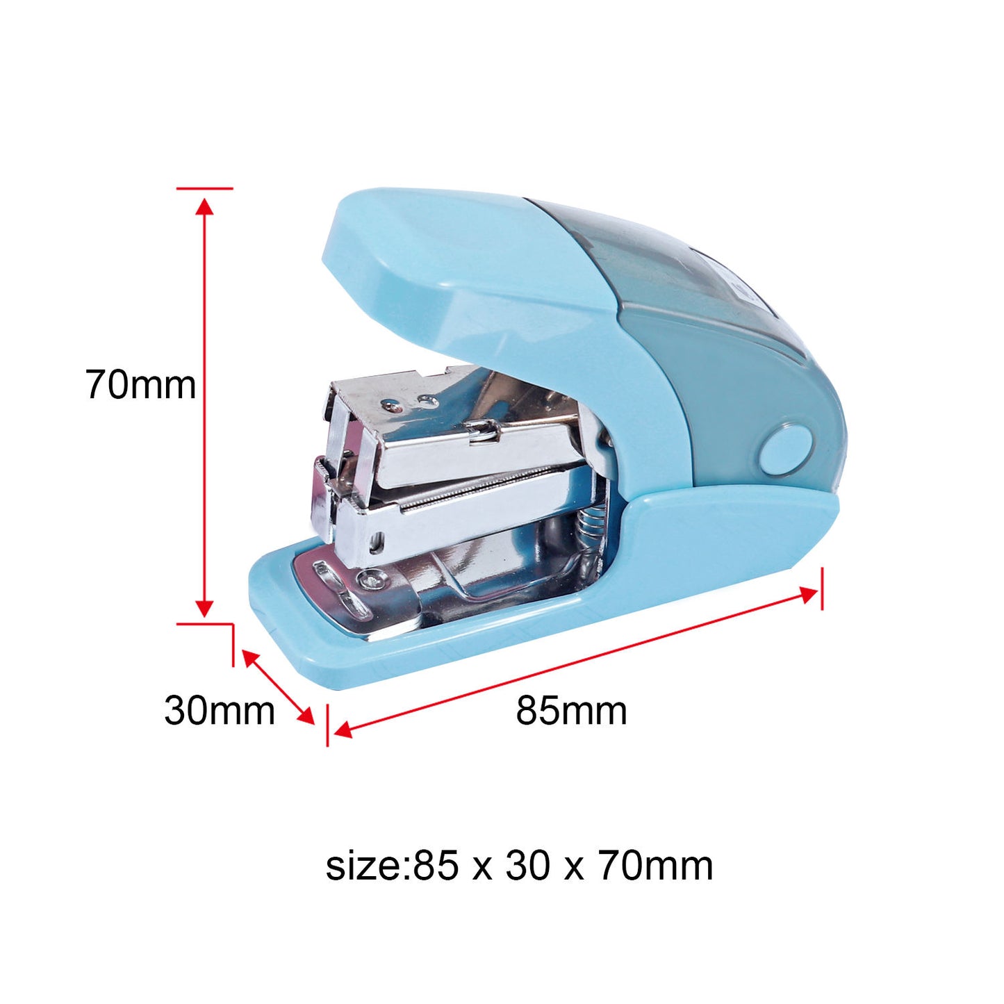 Single Labour-Saving Stapler with Extra Staple Storage Space