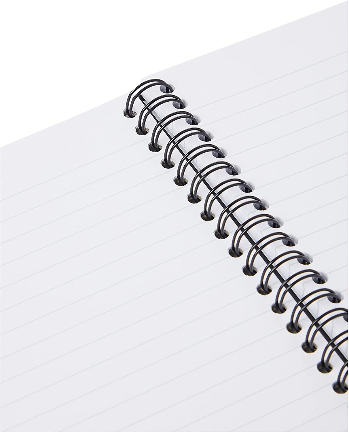 Pack of 3 A4 Black Hardback Wirebound Books