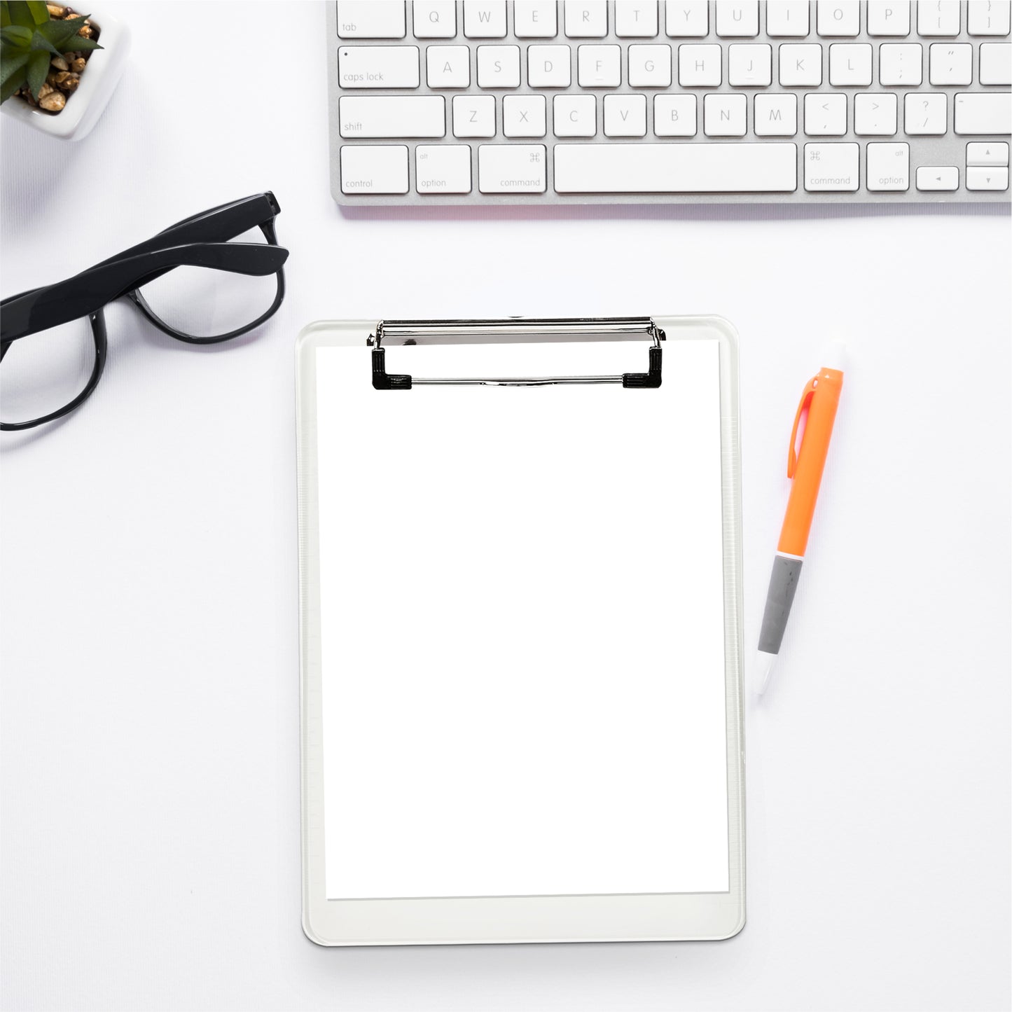 A5 Clear Translucent Clipboard - with Ruled Side