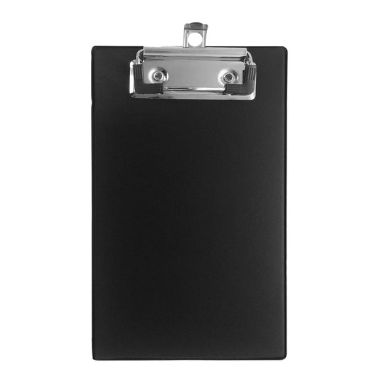 Black Mini Clipboard - Small Pocket A6 Clip Board