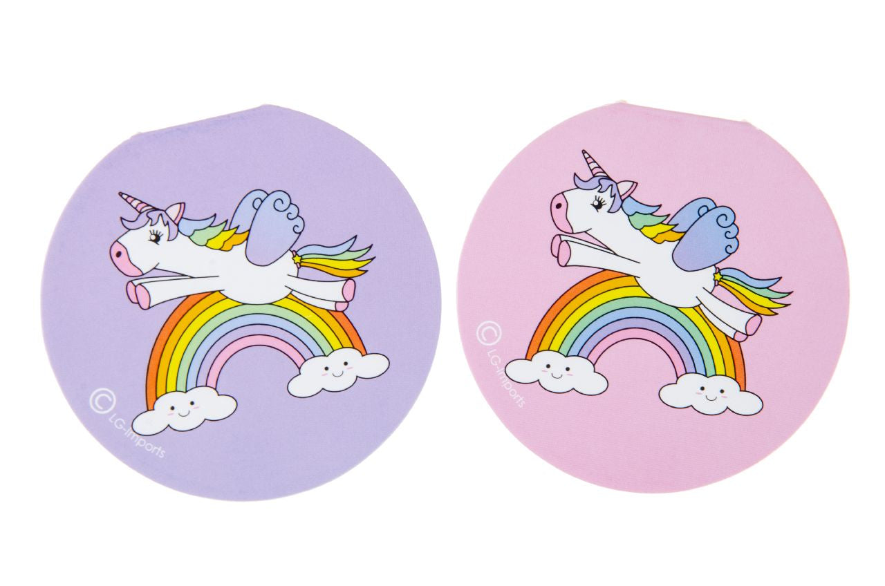 Single Round Unicorn Design Notebook 8cm