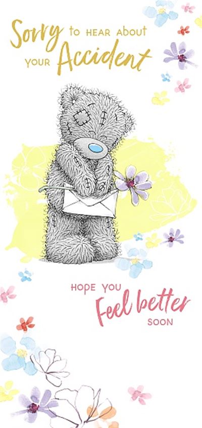 Get Well Soon Card Sorry To Hear About Accident