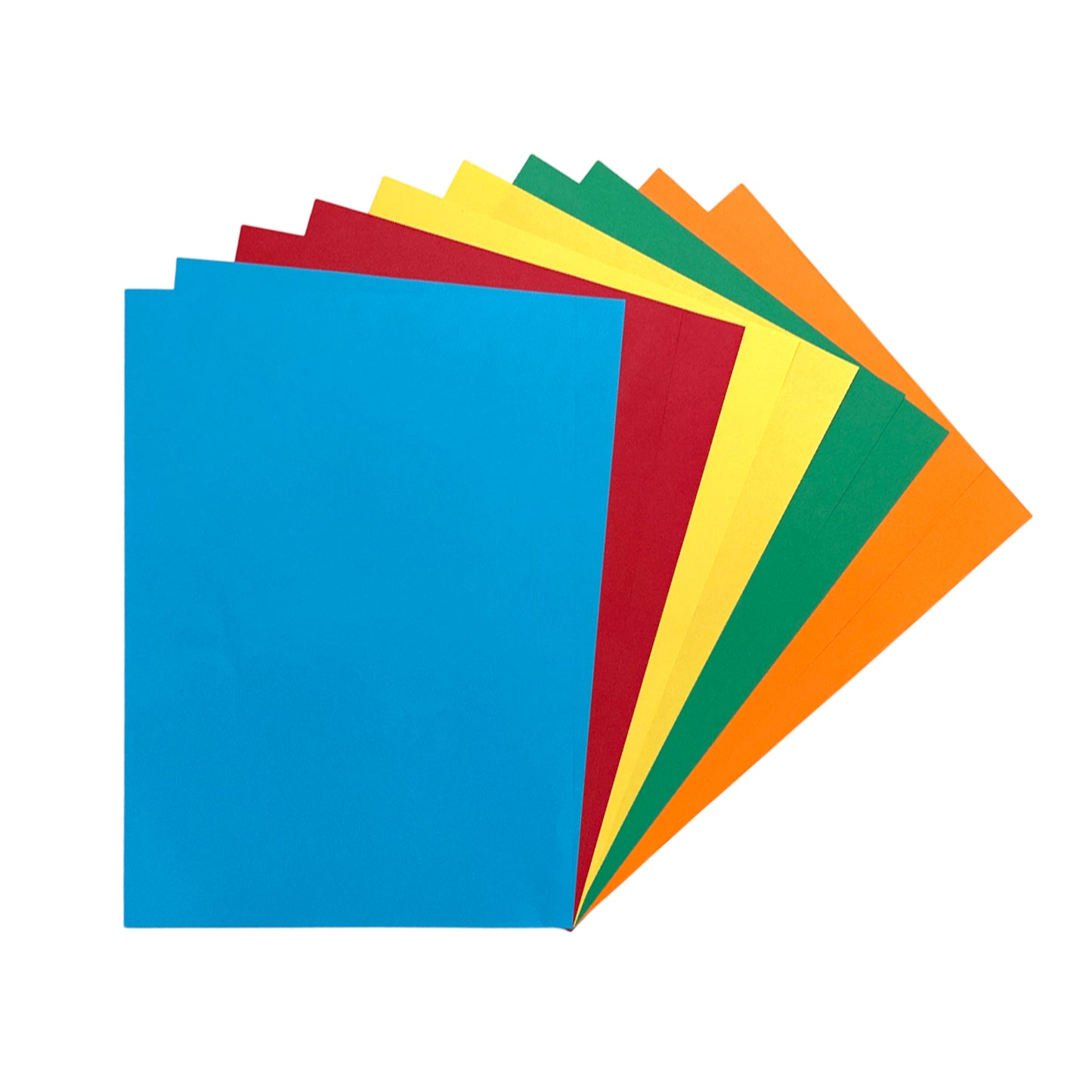 Pack of 500 A4 Assorted Primary Coloured Paper 75gsm Sheets