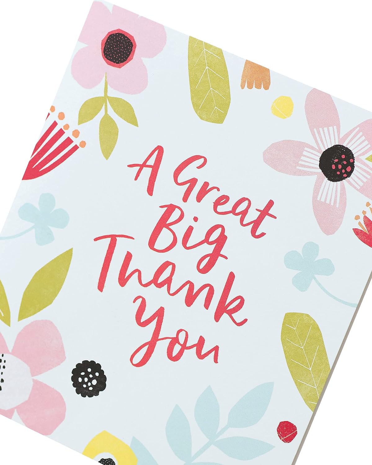 Pop-Up Floral Design Thank You Card