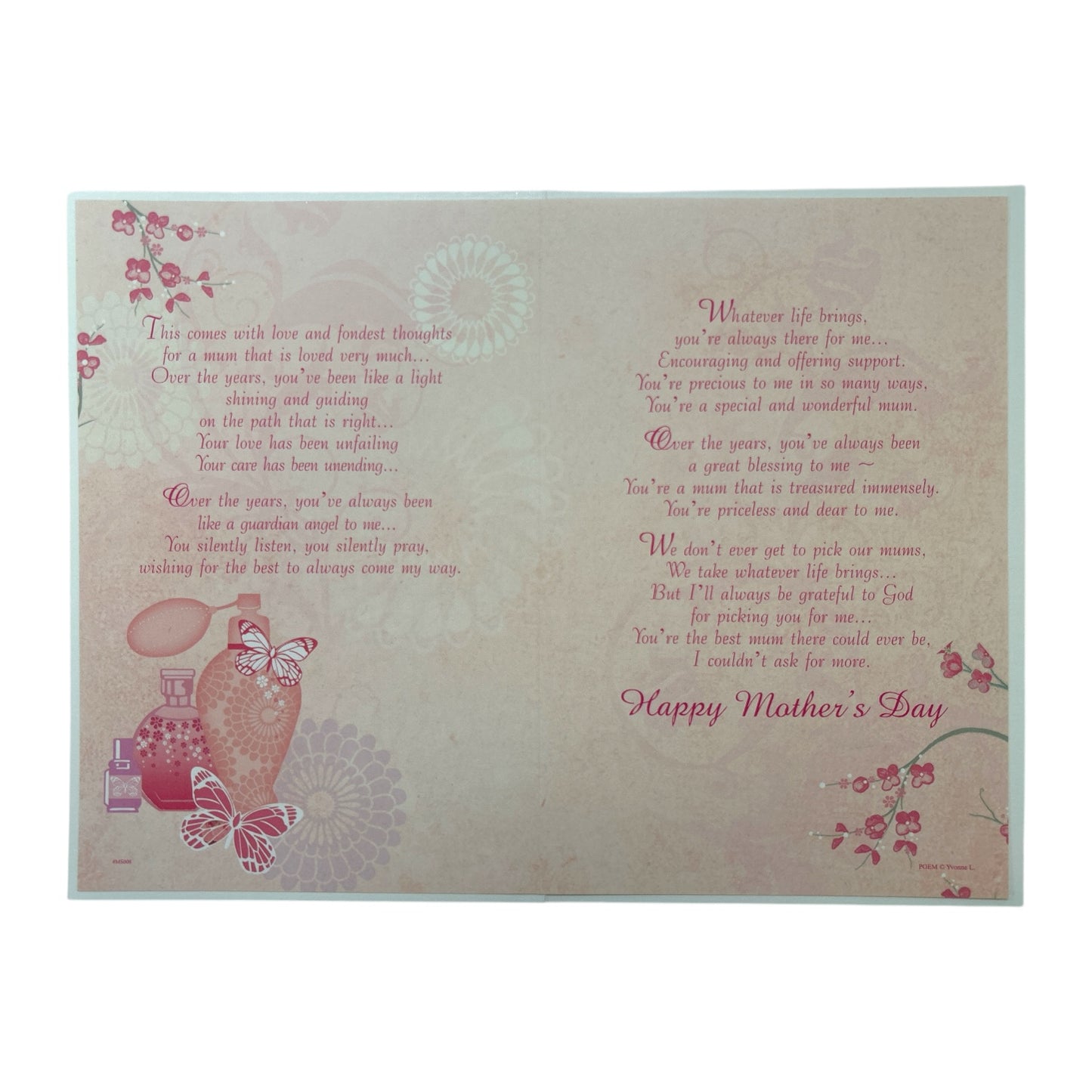On Mother's Day And Always A Mum Special Blessing Greeting Card