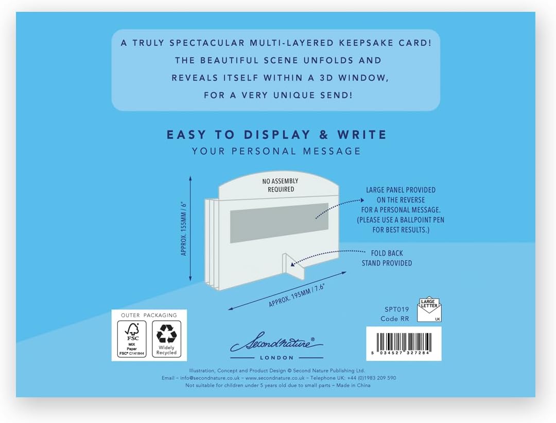 Spectacular 3D Space Out Of This World Daughter Birthday Card