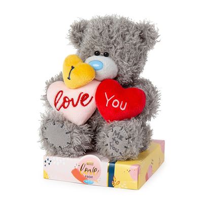 Me To You Bear 7" I Love You Hearts
