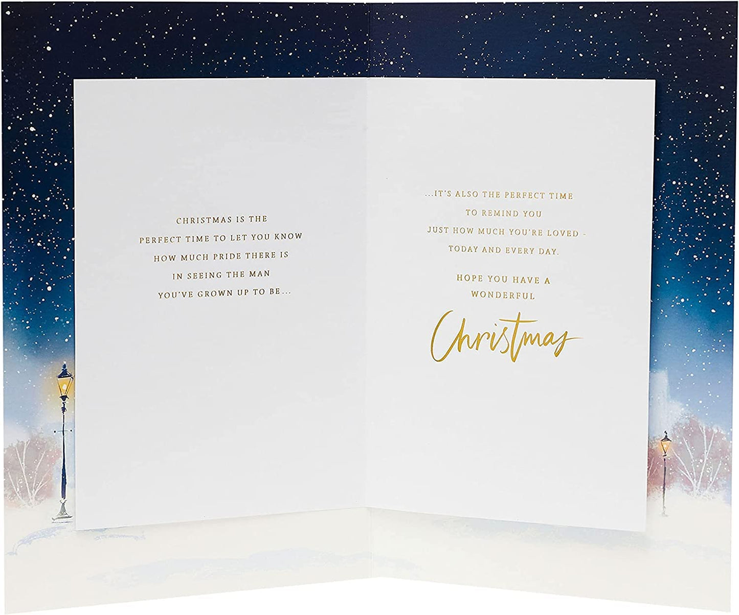 Magical Sky Design Son Christmas Card