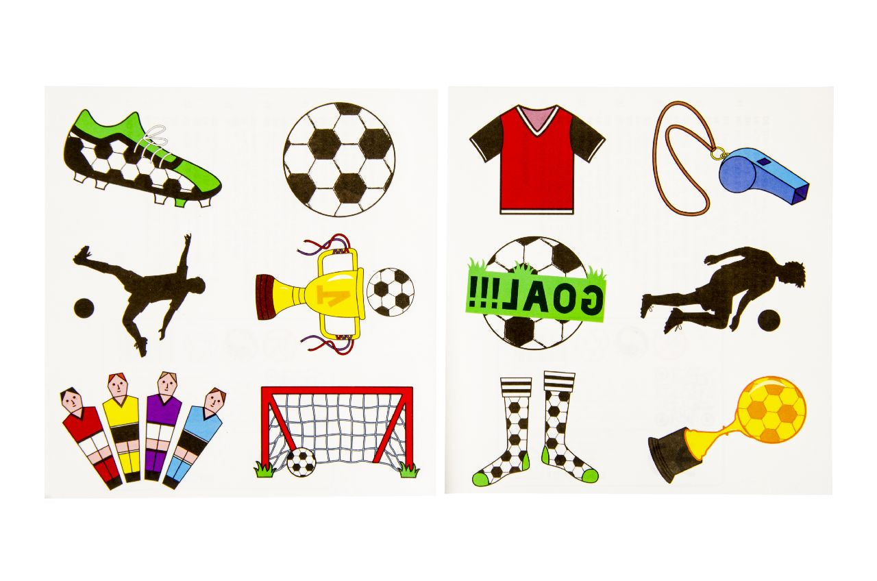 Pack of 10 Pre Filled Football Theme Kids Party Favour Bags – Gift Bags with Reusable Cup & Themed Toys