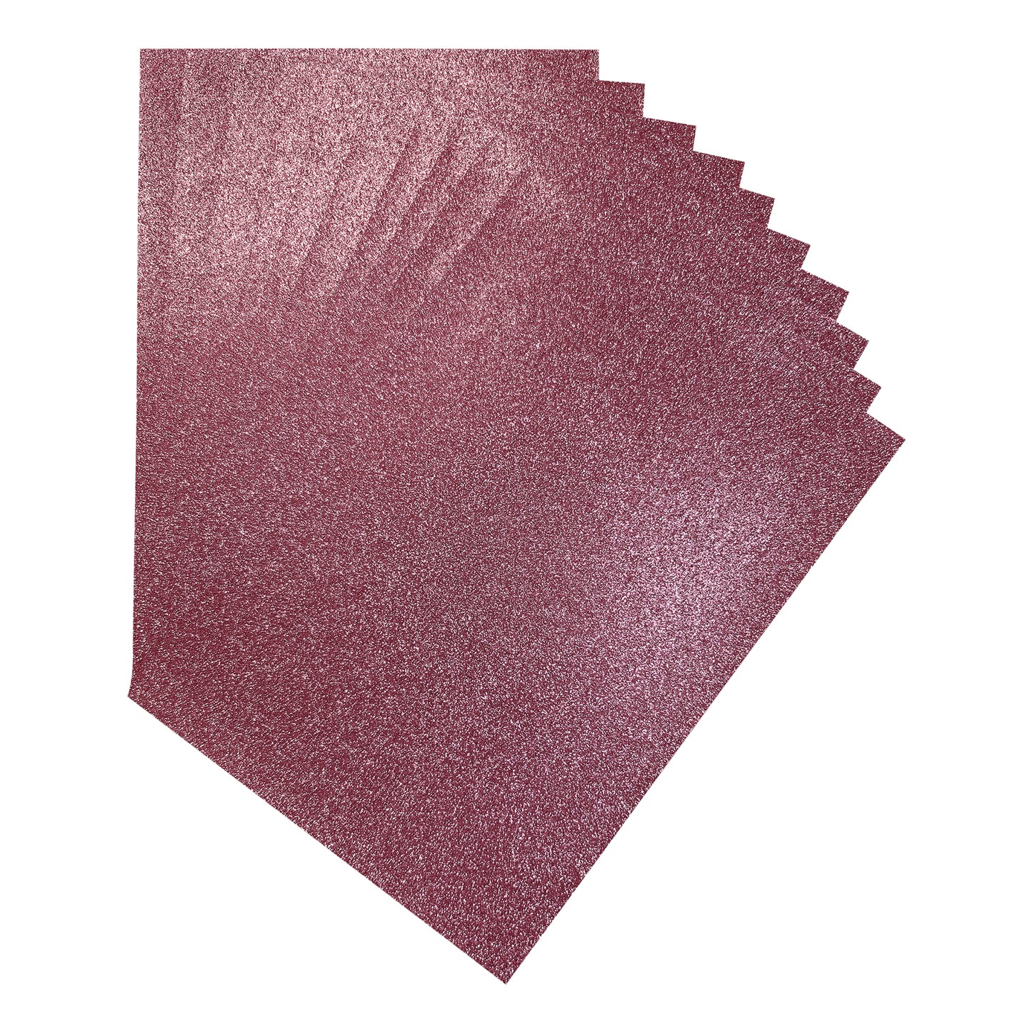 Pack of 50 A4 Purple Coloured Glitter Card 230gsm Sheets