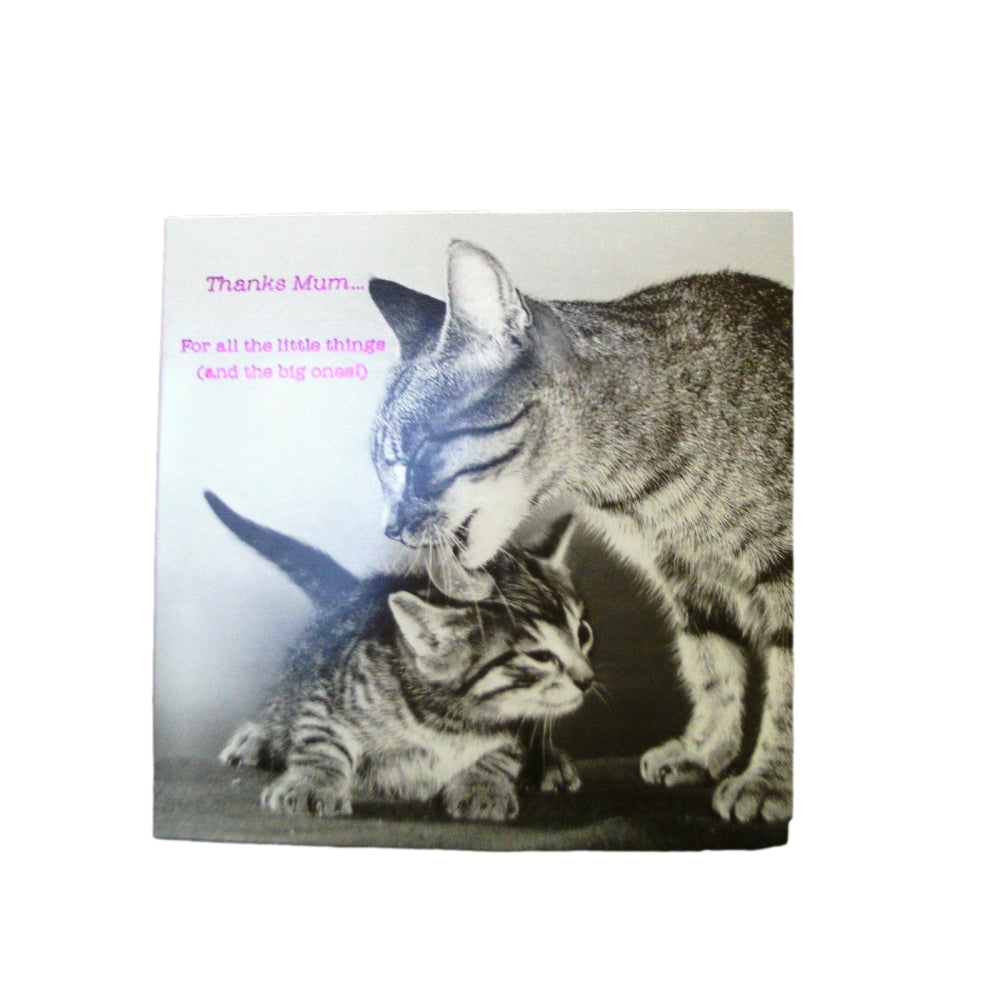 Thanks Mum Cute Kittens Design Mother's Day