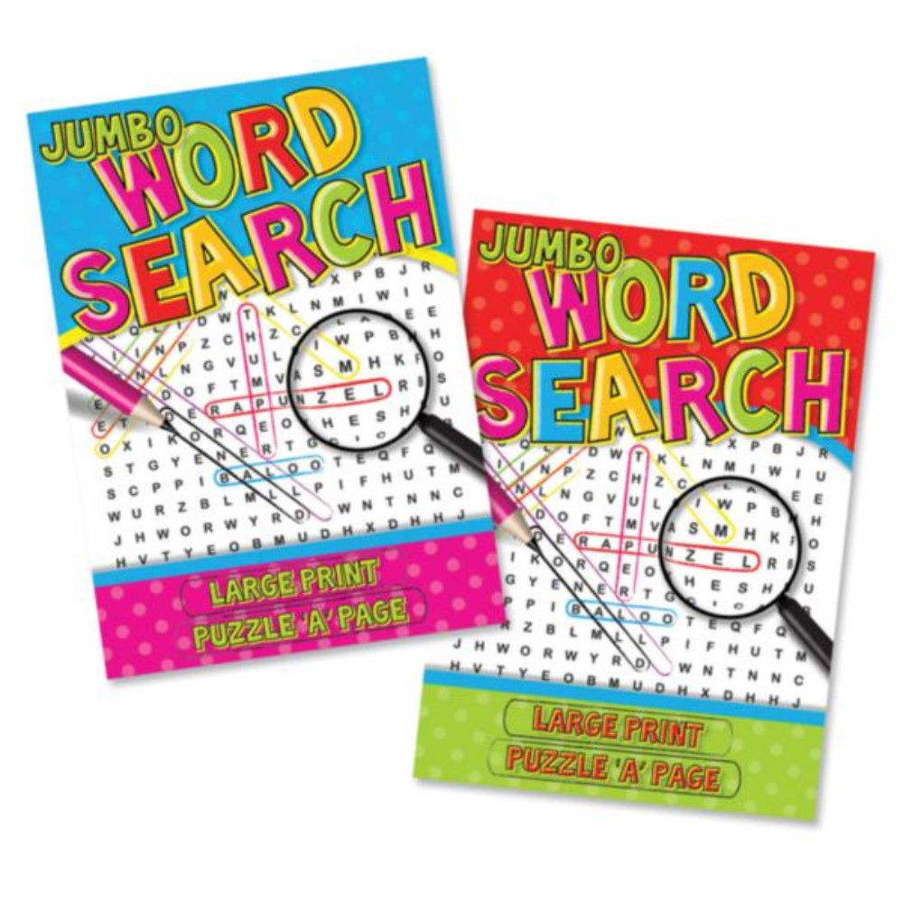 Super Jumbo Word Search Book