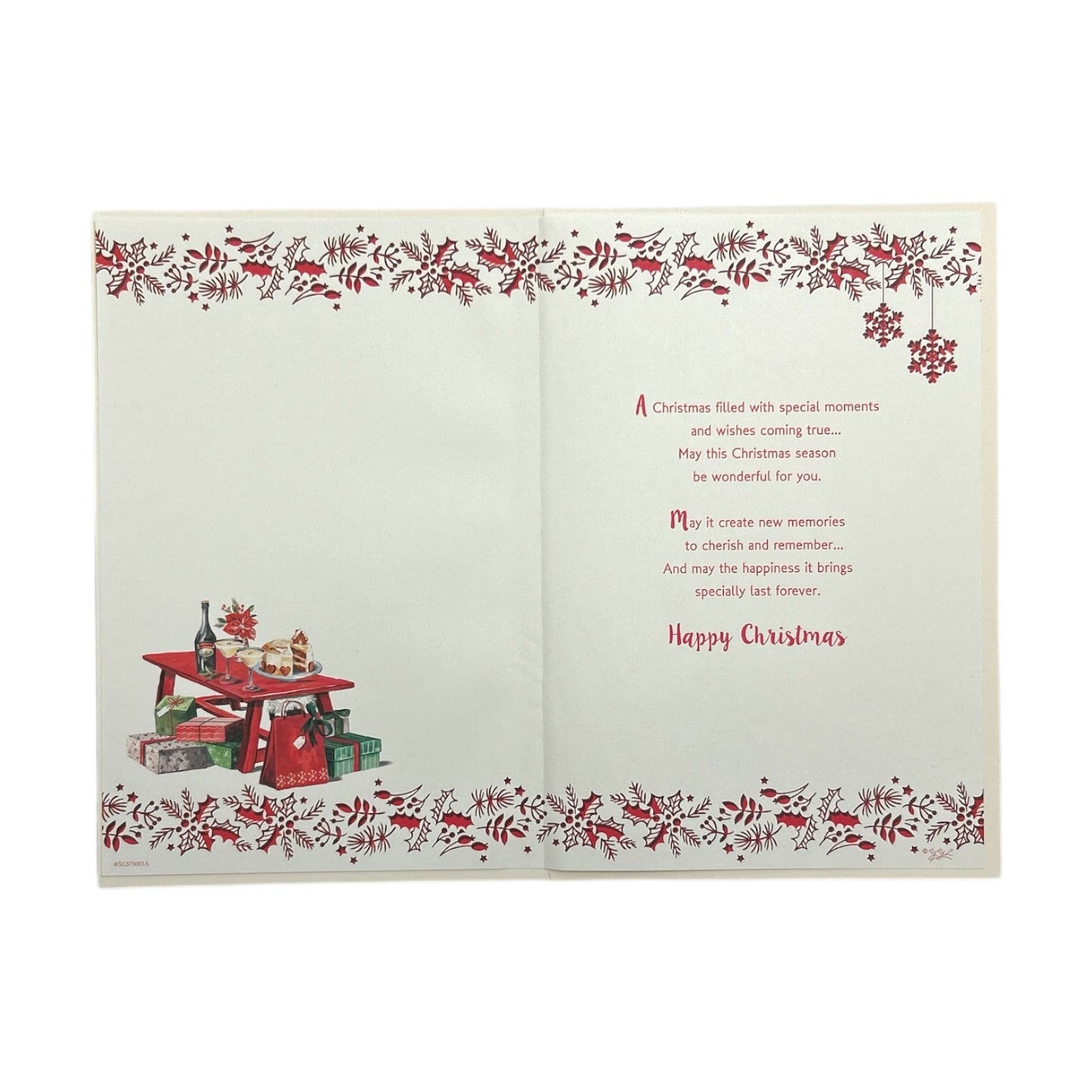 Santa Reading Book Design To a Special Grandad Christmas Card