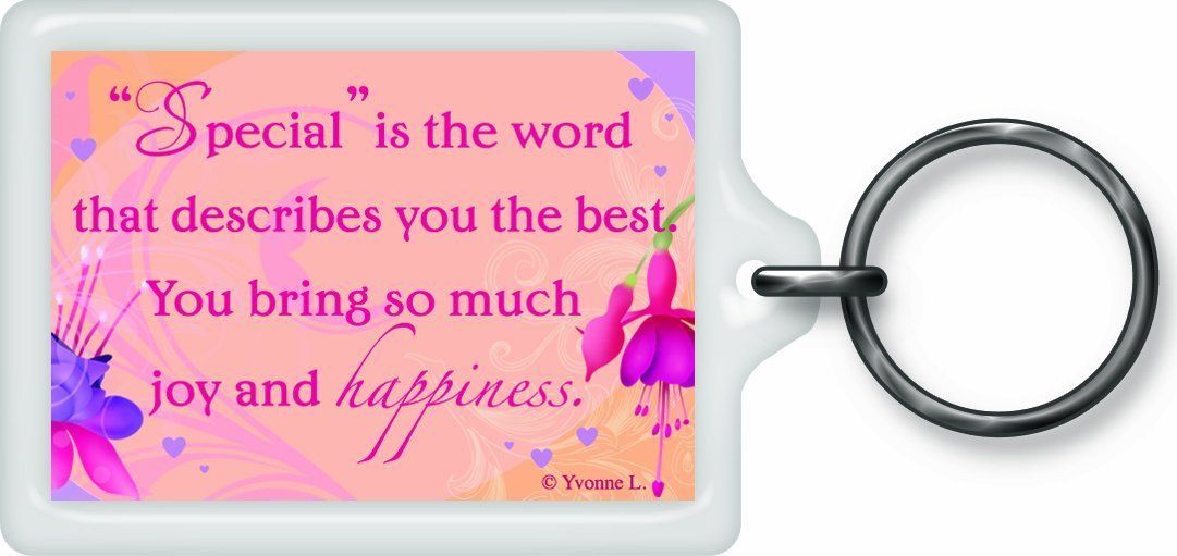 Thank You For Being Sentimental Keyring - Birthday Christmas Gift