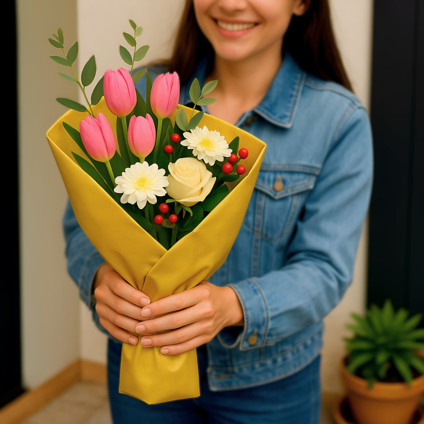 Pack of 800 Metallic Gold Acid Free 50 x 70cm Tissue Paper Sheets