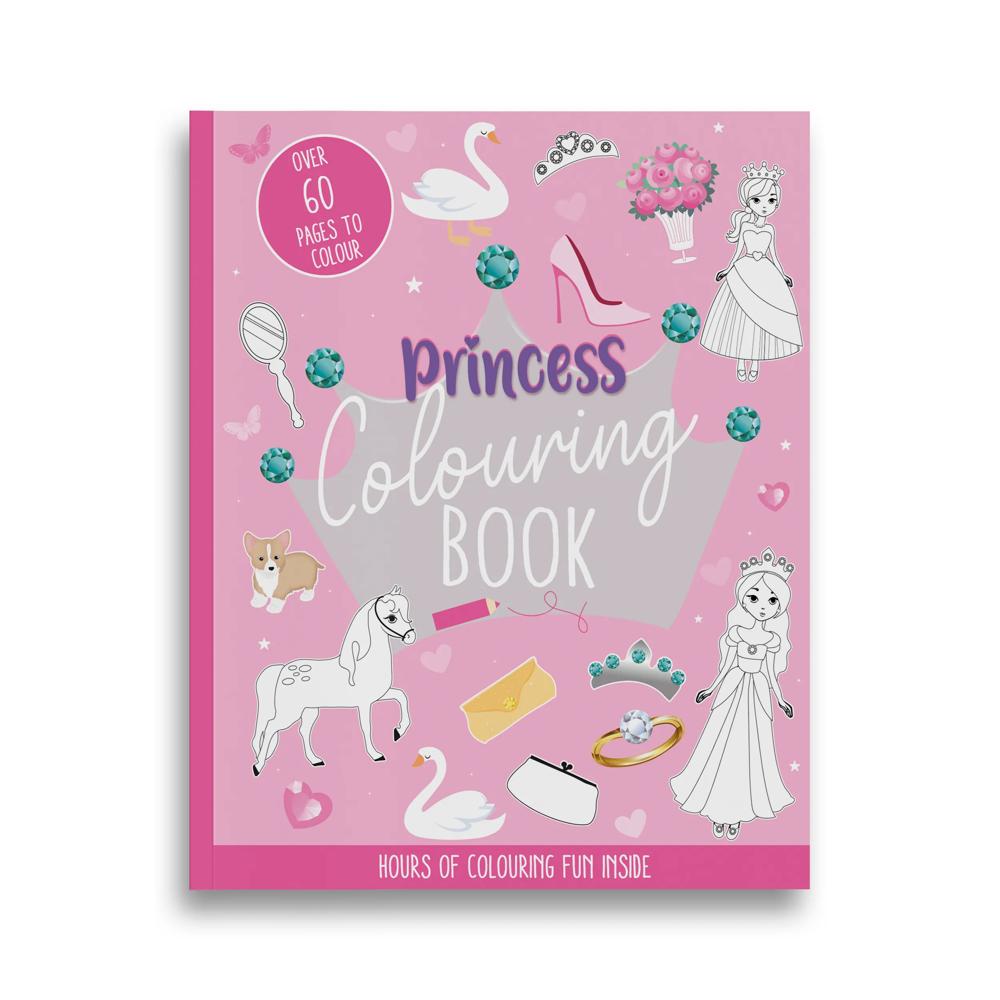 Princess Colouring Book 303 x 240mm