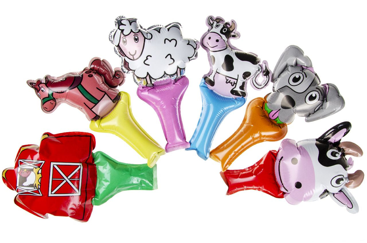 Pack of 20 Pre Filled Farm Animal Theme Kids Party Favour Bags – Gift Bags with Reusable Cup & Themed Toys