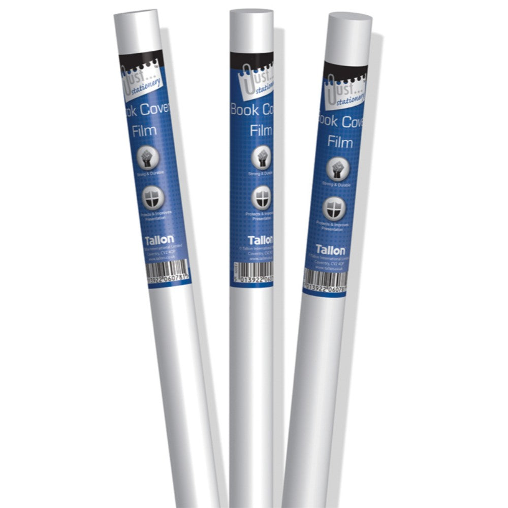 Just Stationery 450x1500mm Book Cover - Clear