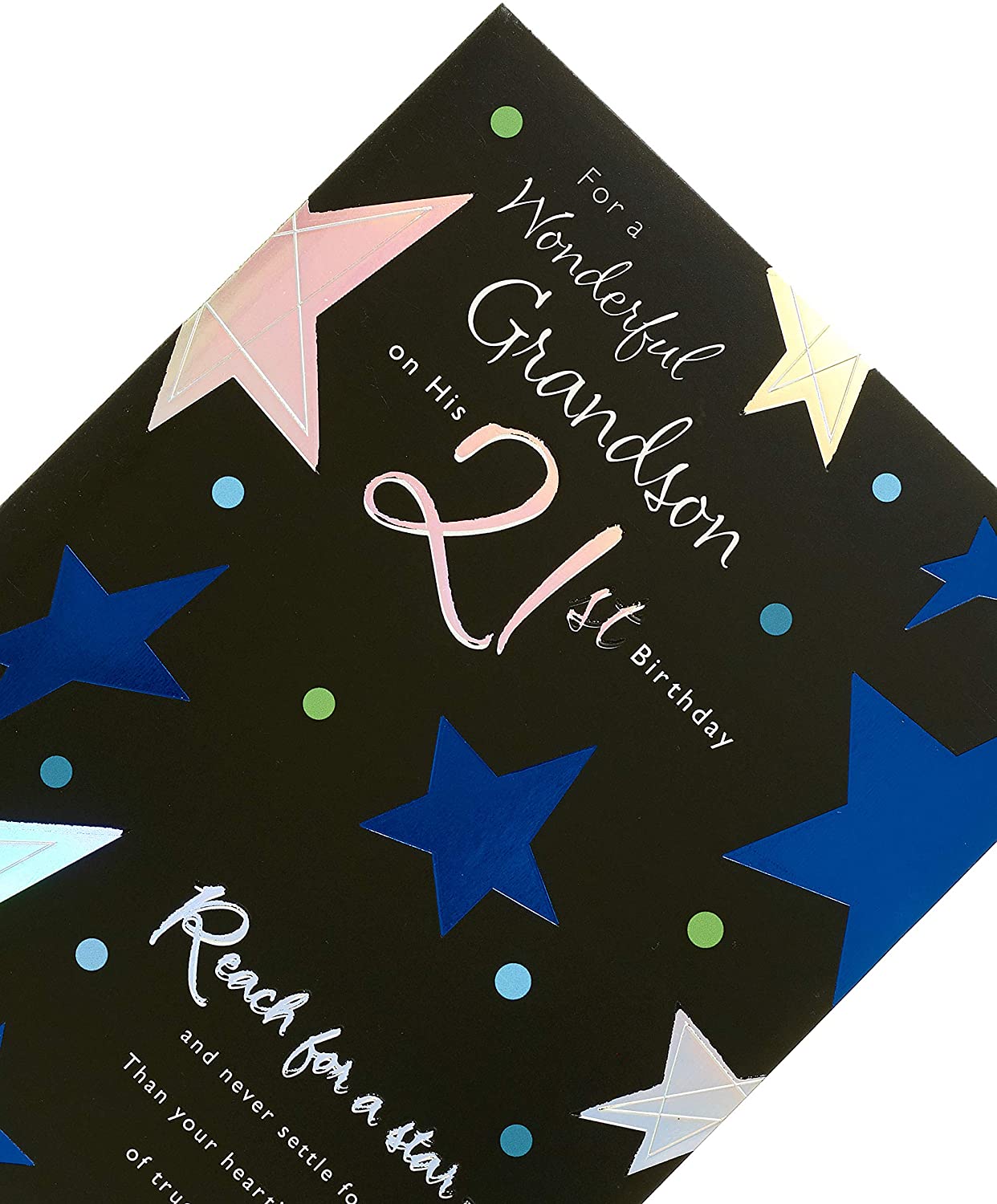 Grandson 21st Birthday Card